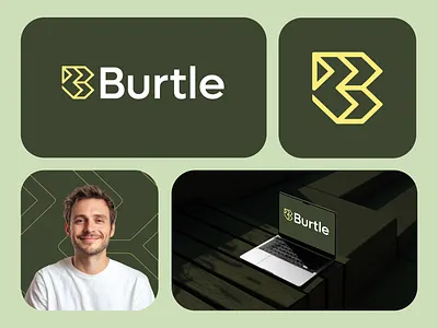 Burtle Branding b logo brand design brand identity branding lettermark logo logo design logo mark logomark minimalist logo monogram saas logo software logo startup logo tech logo technology logo