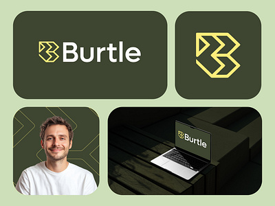 Burtle Branding b logo brand design brand identity branding lettermark logo logo design logo mark logomark minimalist logo monogram saas logo software logo startup logo tech logo technology logo