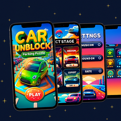 Car Unblock adobe xd figma interactive design mobile app design ui ux