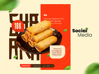 Social Media Post branding food design food poster graphic design post restaurant design social media post