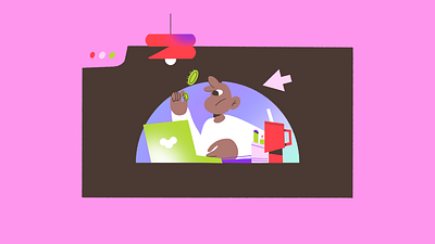 shape of money design illustration motion graphics