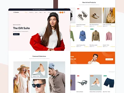 Cartzio - Multipurpose eCommerce Template 3d agency animation branding business clean creative design ecommerce fashion graphic design illustration logo marketing modern motion graphics software ui web design