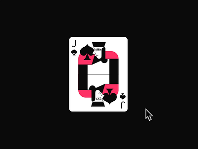 Jack of Spades animation design flat graphic design illustration interaction vector