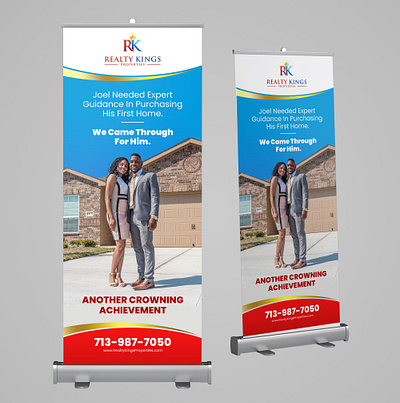 Bold Roll-Up Banner Design That Demands Attention bannerdesign branding creativesolutions graphic design graphicdesignbangladesh modern printdesign realestatemarketing roll up banner visualmarketing