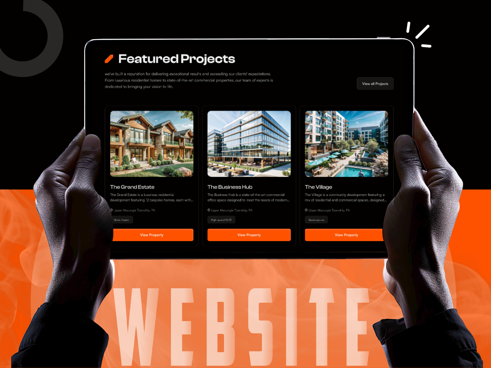 Example of Professional Website Design (8) Pages
