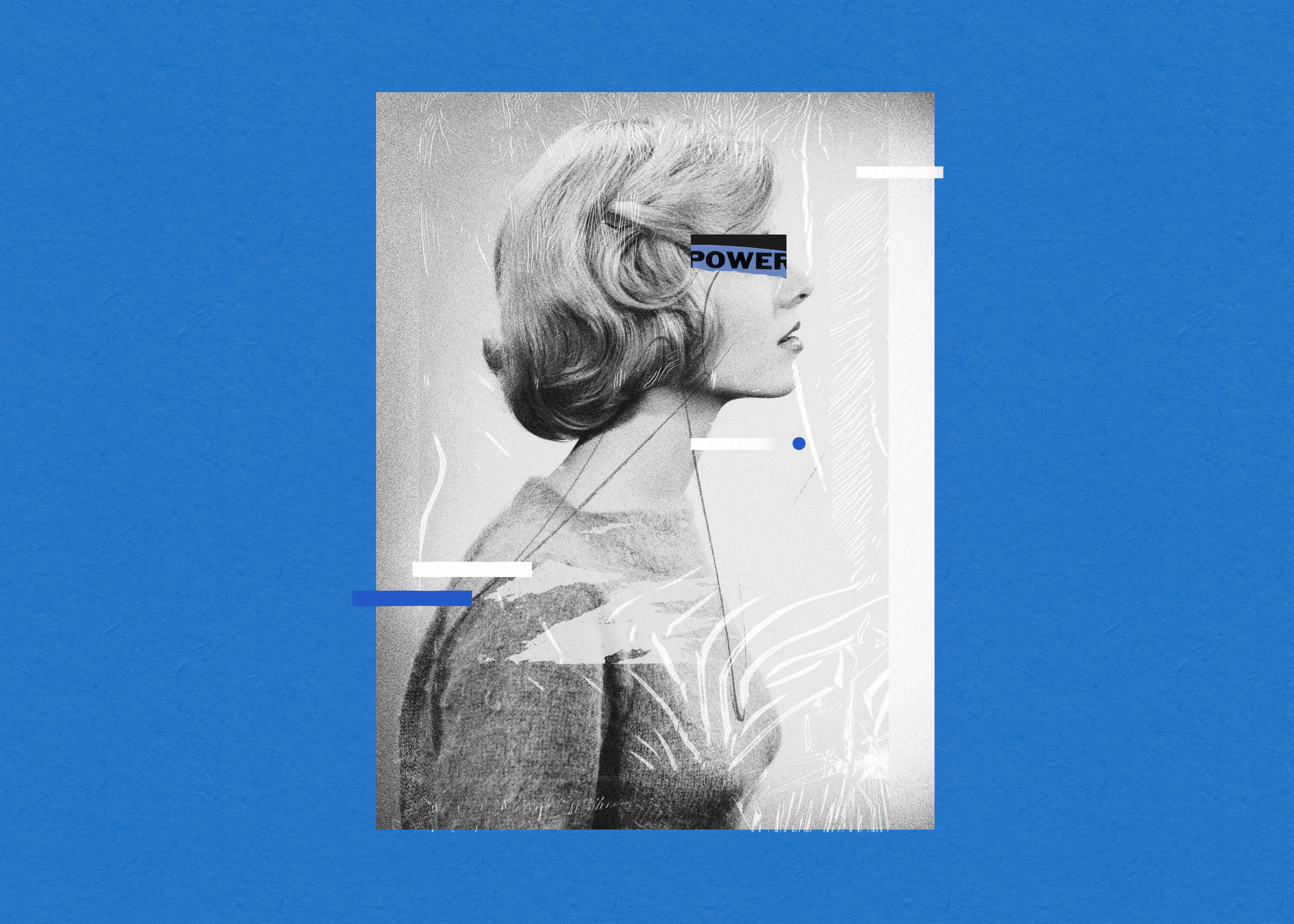 Static Force collage design editorial editorial design graphic design illustration old photoshop poster poster art ui vintage woman women