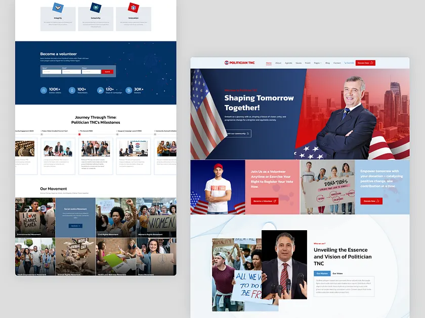 Government Website Template designs themes templates and downloadable