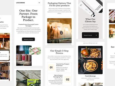 Responsive Mobie Website Packaging branding graphic design innerpage landingpage mobile mockup pack packaging product responsive ui uidesign uiux uiux design website