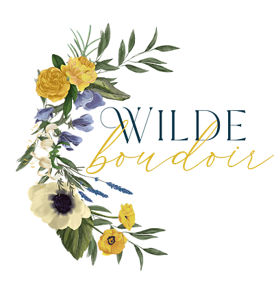Wilde Boudoir Logo brand identity branding graphic design illustration logo logo design