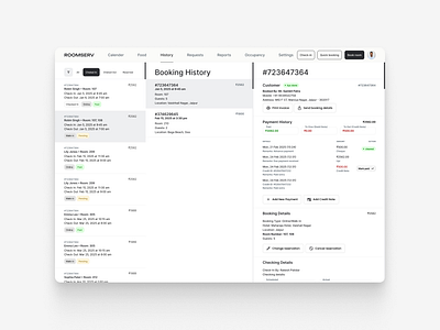 Action Dashboard - Hotel Mangmement dashbaord design graphic design product product design saas saas product design saas screen ui ui ux ux