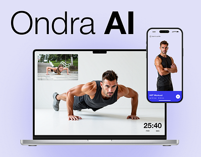 Ondra AI ai fitness sports ui ux