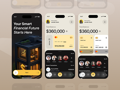 Finance mobile ui design application blockchain clean ui crypto wallet cryptocurrency design digital wallet finance finance app fintech minimal ui mobile app mobile ui money management payment app payments product design ui ux wallet app
