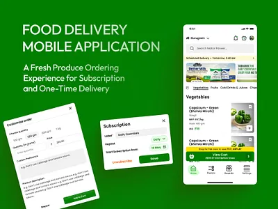 Food Delivery App Homepage app design apple appstore design food delivery google graphic design home home page homepage mobile mobile application playstore