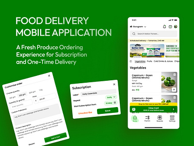 Food Delivery App Homepage app design apple appstore design food delivery google graphic design home home page homepage mobile mobile application playstore