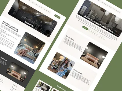 Nest of Inspiration – Healing Retreat Squarespace Website Design healingspace luxuryretreat retreatwebsite squarespace squarespace site uiuxdesign