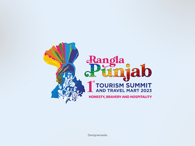 RANGLA PUNJAB / 2023 branding design graphic design icon illustration logo minimal typography vector