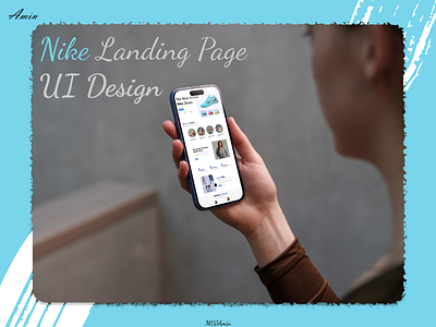 Nike Landing Page – React + Vite + Tailwind animation branding colorful ui e commerce ui frontend development graphic design interactive ui landing page modern ui nike react responsive design sneaker website ui ui design web design