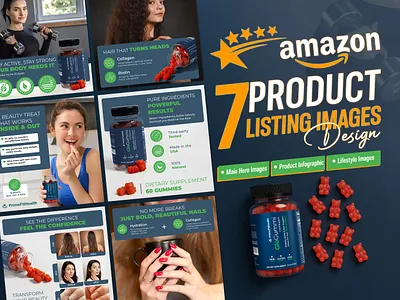Product Listing Images Design for Amazon a content amazon creatives amazon gallery images amazon infographic images amazon listing images designs brand visuals branding product design