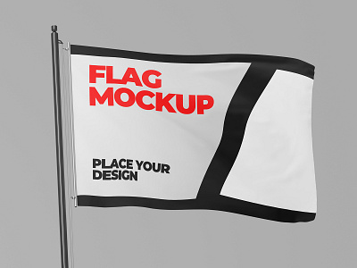 Flag Mock-up 3d 3d mockup 3d rendering 3d rendering mockup big flag branding design flag mockup graphic design illustration isolated object logo mockup mrfauzi presentation mockup realistic mockup showcase mockup vector