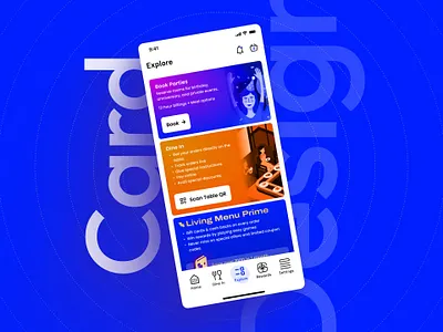 Explore Screen - Food Delivery App app design application design appstore design explore explore screen design food food app food delivery app graphic design mobile app mobile app design mobile application design playstore