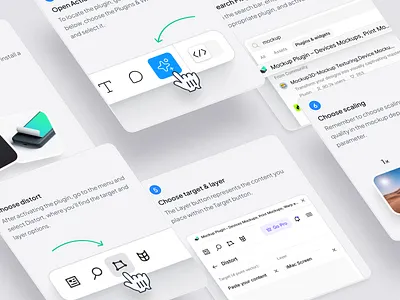 Cards for the Guide app bento cards clean creative design figma minimal ui ui and ux uiux ux web