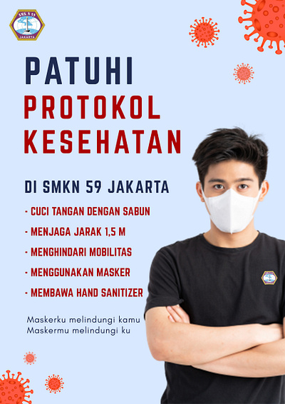 Health Campaign Poster Design: COVID-19 (LSP Submission) graphic design illustration lsp poster typography