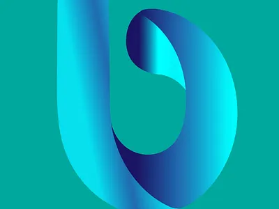Gradient B Letter Logo Design art design branding design gradient b letter logo gradient logo graphic design illustration illustrator indesign lettter logo logo minimal logo design modern logo motion graphics photoshop vector