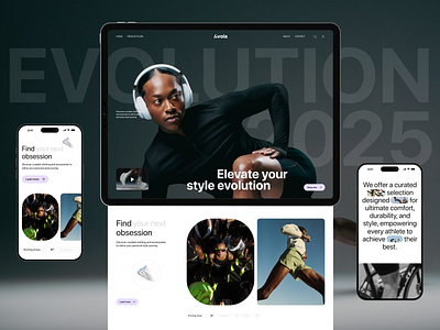 Sport Website Design design fitness hero section landing page product design sport sport ui design sport web design startup ui ux webdesign website design