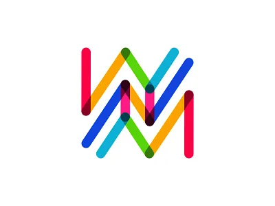 N colorful icon illustration letter letter n logo mark modern logo n logo playful logo symbol type vector