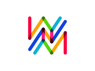 N colorful icon illustration letter letter n logo mark modern logo n logo playful logo symbol type vector