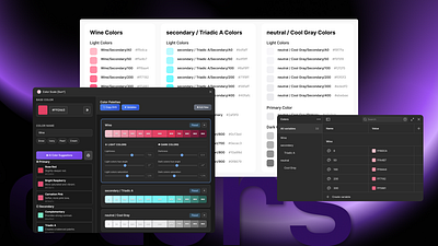 Figma Color Scale Generation ai color design generation generator plugin scale slider style variable