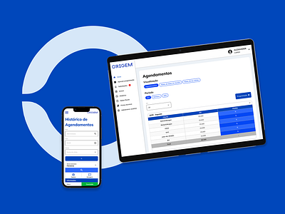 Origem Energia - UI/UX for Logistics Platform dashboard logistics ui ux webdesign