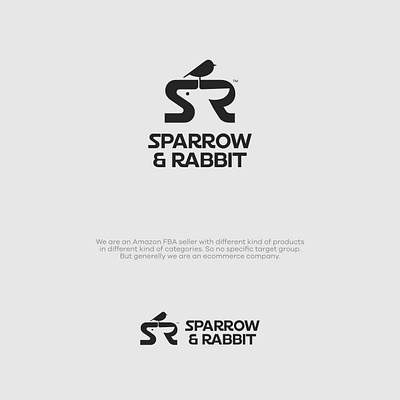 Sparrow & Rabbit Logo Design agency amazon animal bird brand branding design illustration inspiration logo rabbit ui visual