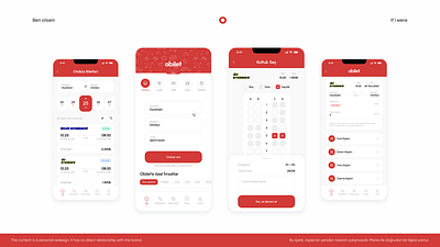 Obilet - Redesign app design mobile app ticket app travel app ui ui design
