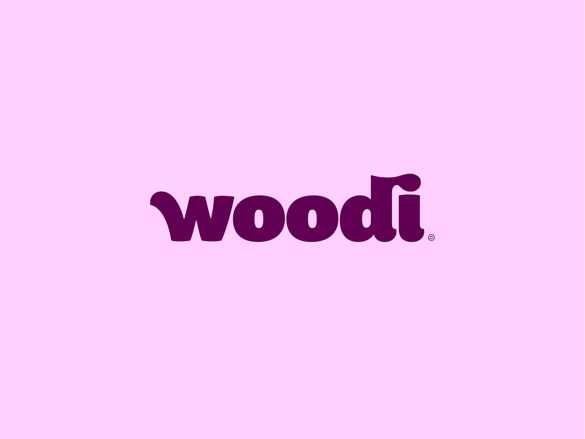 Woodi Custom Playful Wordmark bold custom font custom typography custom wordmark kids logo logo logotype minimalist playful logo playful wordmark soft logo wordmark
