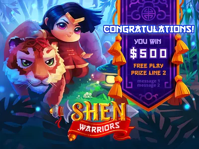 Bonus Level and Win Game Pop-ups Design & Animation bonus bonus level casual art congratulations fantasy gambling art game popup game popup ui game ui game ui ux gaming igaming pop up popup popup animation ui uiux win win pop up