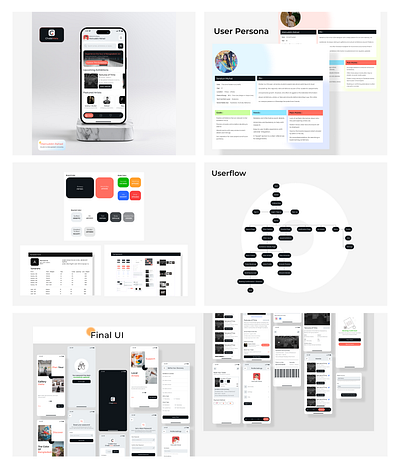 Art Exhibition Case Study animation checkout design design graphic design illustration logo personal portfolio landing page ui ux