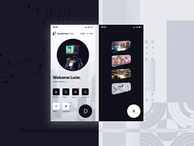 UX UI DESIGN - GAMING AREAS 3d branding design futuristic graphic graphic design logo motion graphics ui vector