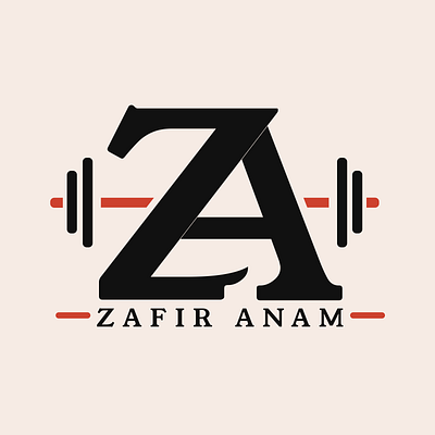Logo & Brand Design for Fitness trainer. branding logo minimalistic ui web design