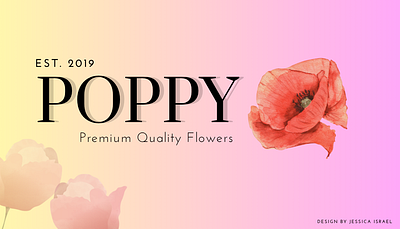 Business Card Brand Designs brand branddesign branding busienss businesscard clean colorful cute design flowers flowershop graphic design logo smallbusiness vibrant