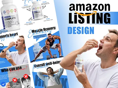 Amazon Listing Design a content alaminxdesign branding design graphic design illustration infographics logo product infographic design ui