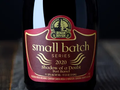 Russian River Brewing - Small Batch Series beer beer packaging craft beer russian river
