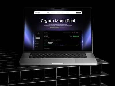 Coinage - A Crypto website landing page crypto figma figmadesign landingpage ui uiux ux webdesign website websitelandingpage