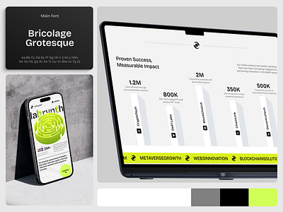 Web3 Made Playful — Labrynth UI branding design landing page maze mobile ui ux web3 website