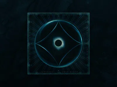 Anemone ⬩ Album Cover album art album cover ep eye herm the younger hermtheyounger lp portal surreal symbolic vortex