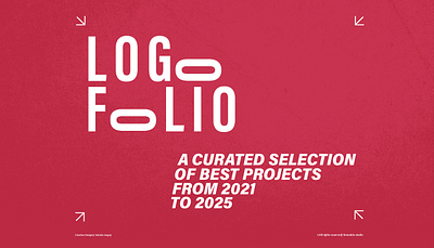 LogoFolio 2021-2025 graphic design logo