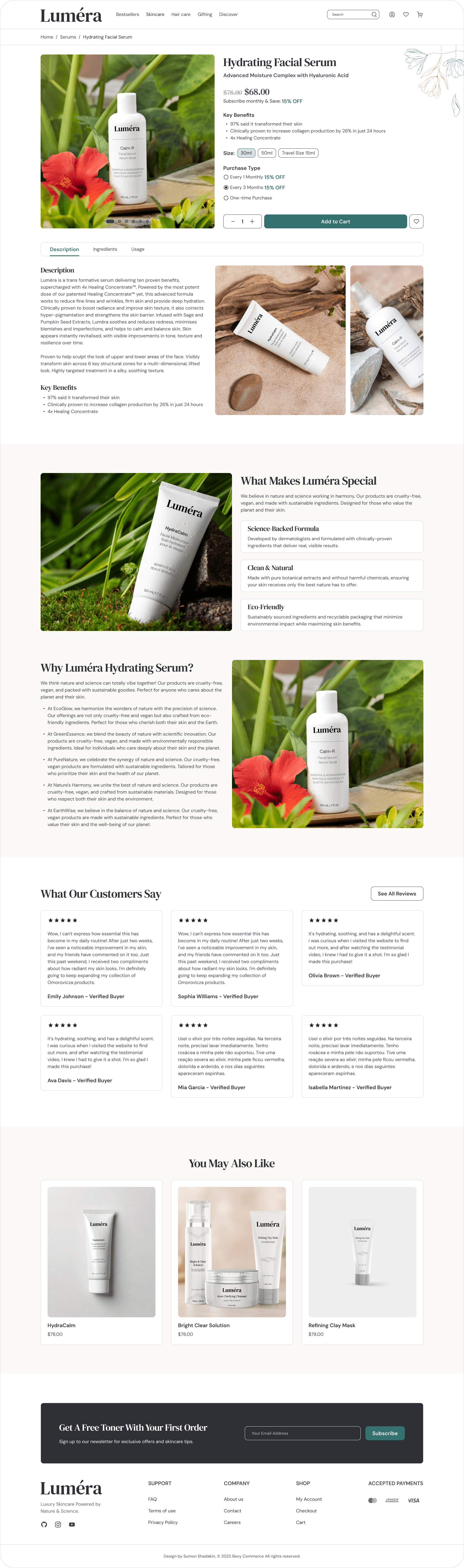 Example of Ecommerce Website Design