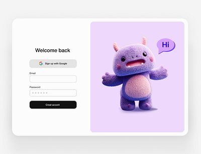 Onboard Page 3d graphic design motion graphics onboard page ui ux