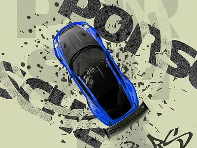 Porsche Poster car poster german gt3 gt3 rs porsche poster sports car track