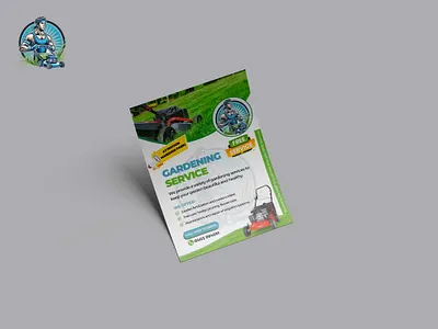 A4 Flyer - Garden Service 3d branding design graphic design